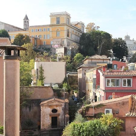 Luxury Art Apartment In Trastevere With Terrace Roma Dış mekan fotoğraf