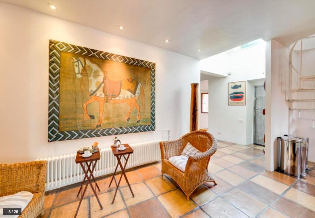Luxury Art Apartment In Trastevere With Terrace Roma Dış mekan fotoğraf