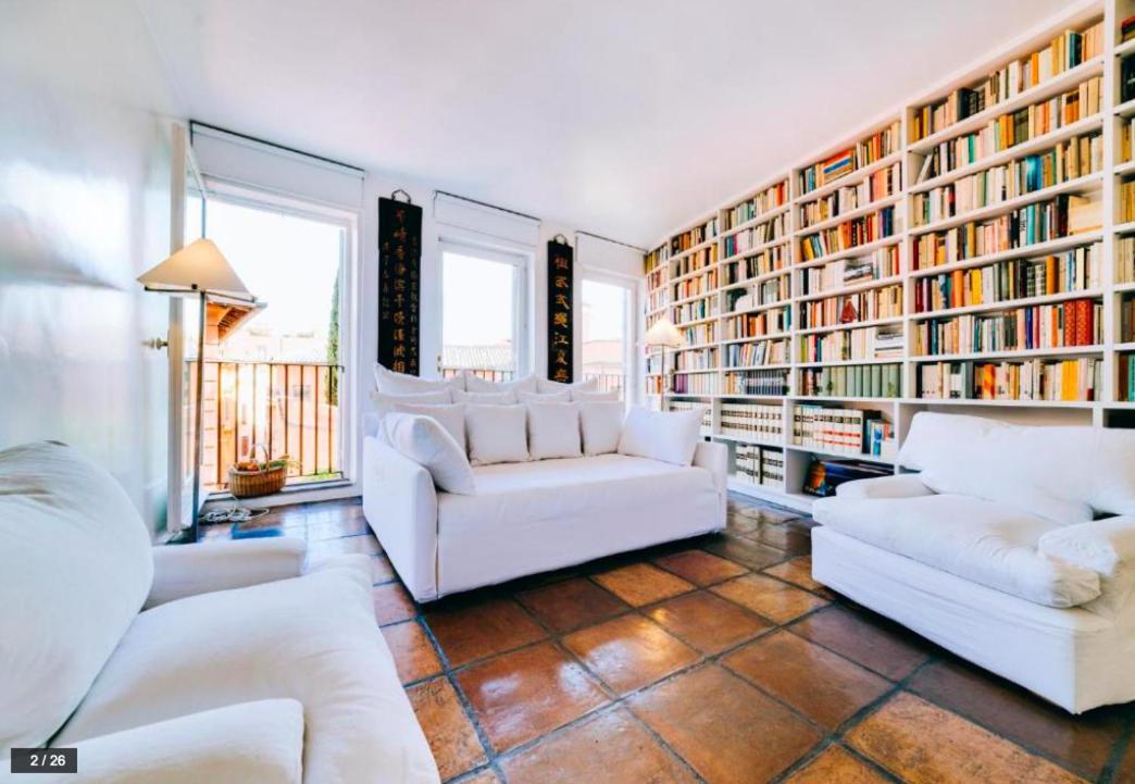 Luxury Art Apartment In Trastevere With Terrace Roma Dış mekan fotoğraf