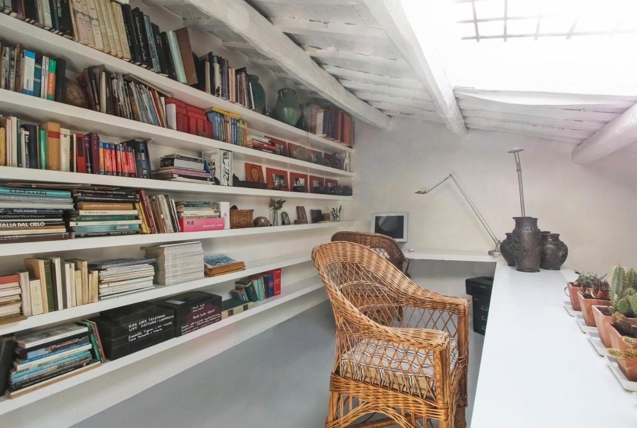 Luxury Art Apartment In Trastevere With Terrace Roma Dış mekan fotoğraf