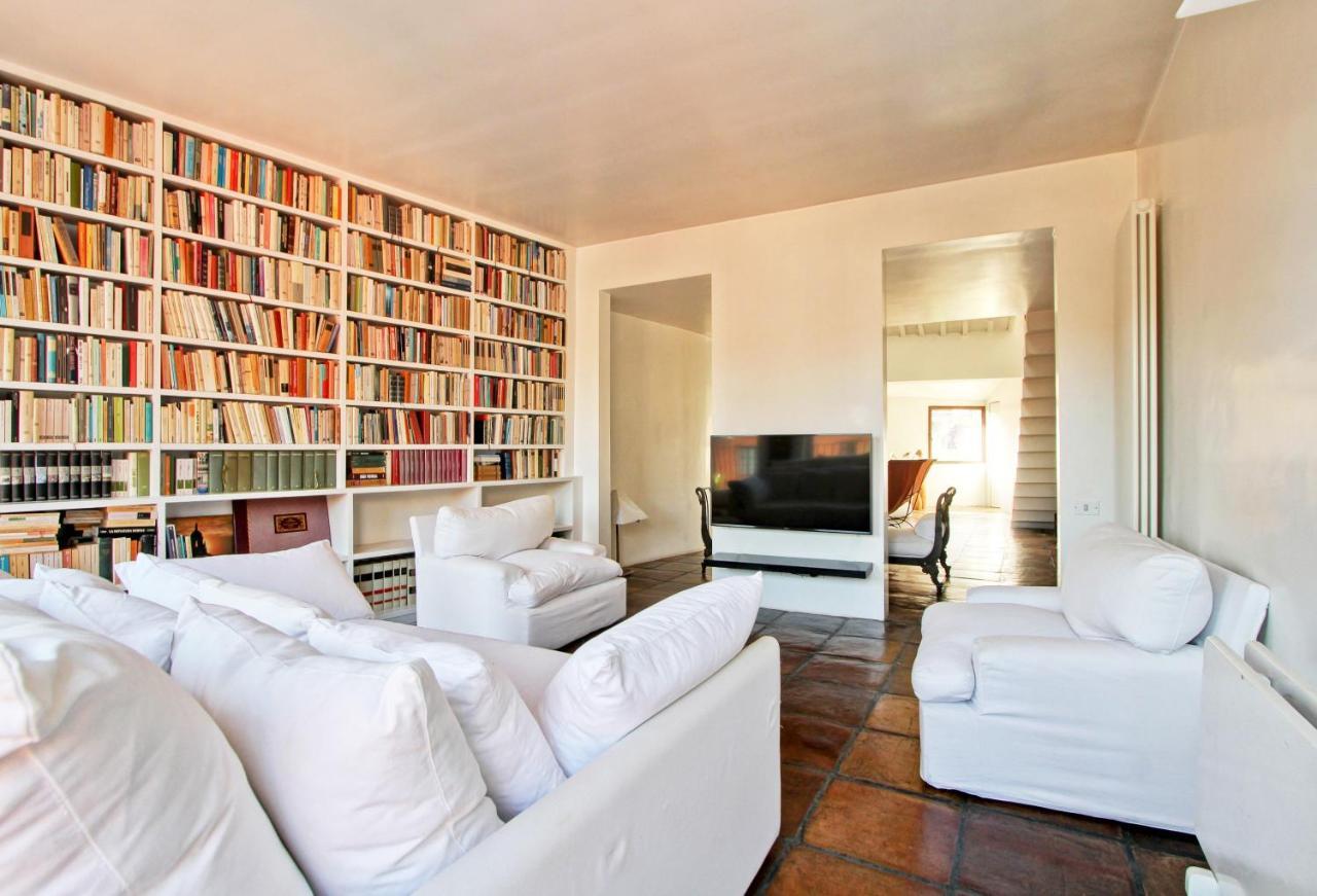 Luxury Art Apartment In Trastevere With Terrace Roma Dış mekan fotoğraf